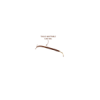 String en dentelle taupe ouvert avec chaînes dorées 